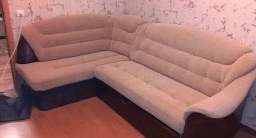 Перетяжка углового дивана. Красноперекопск